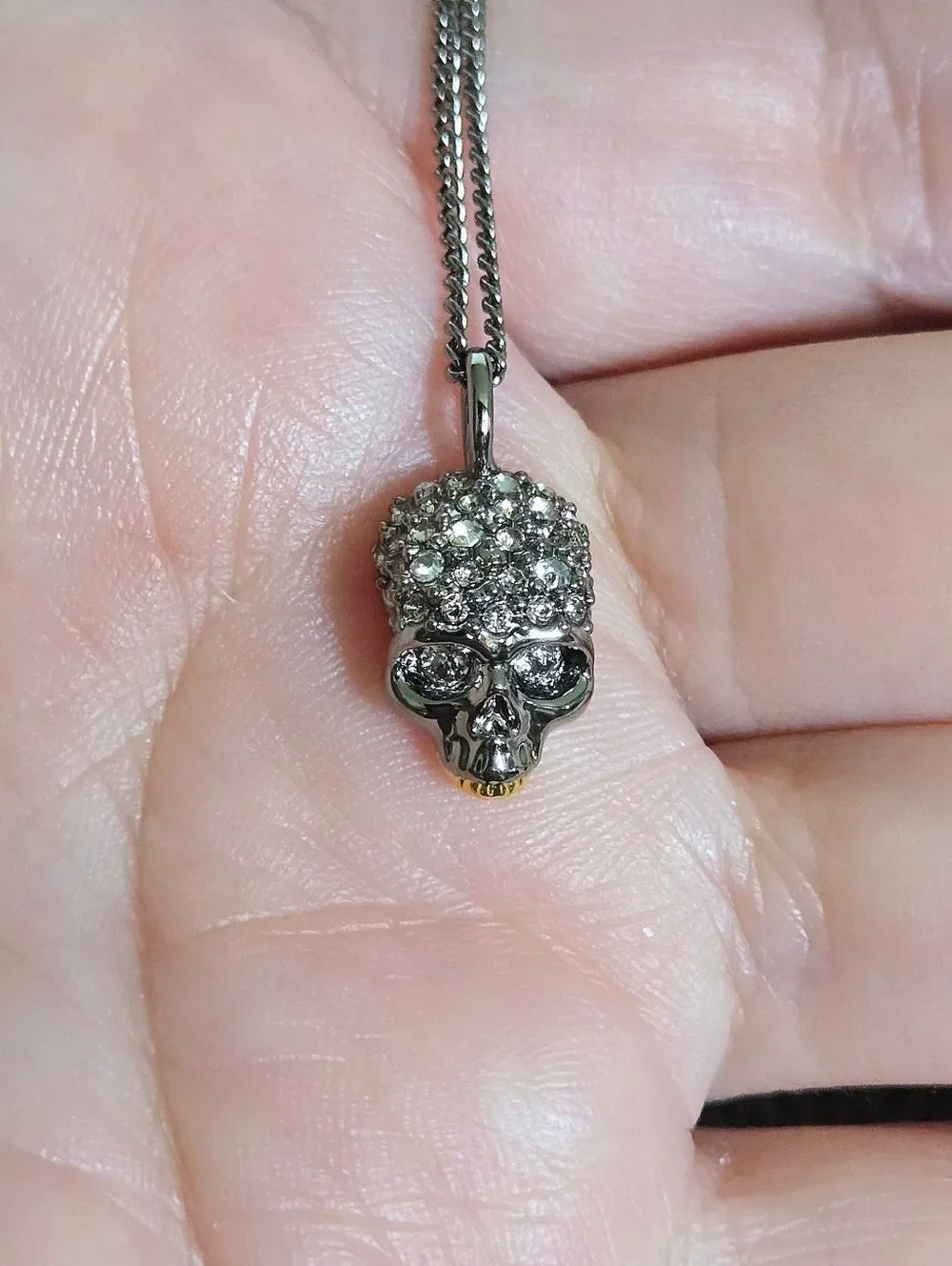 Alexis Bittar Skull Pendant Necklace - NWT